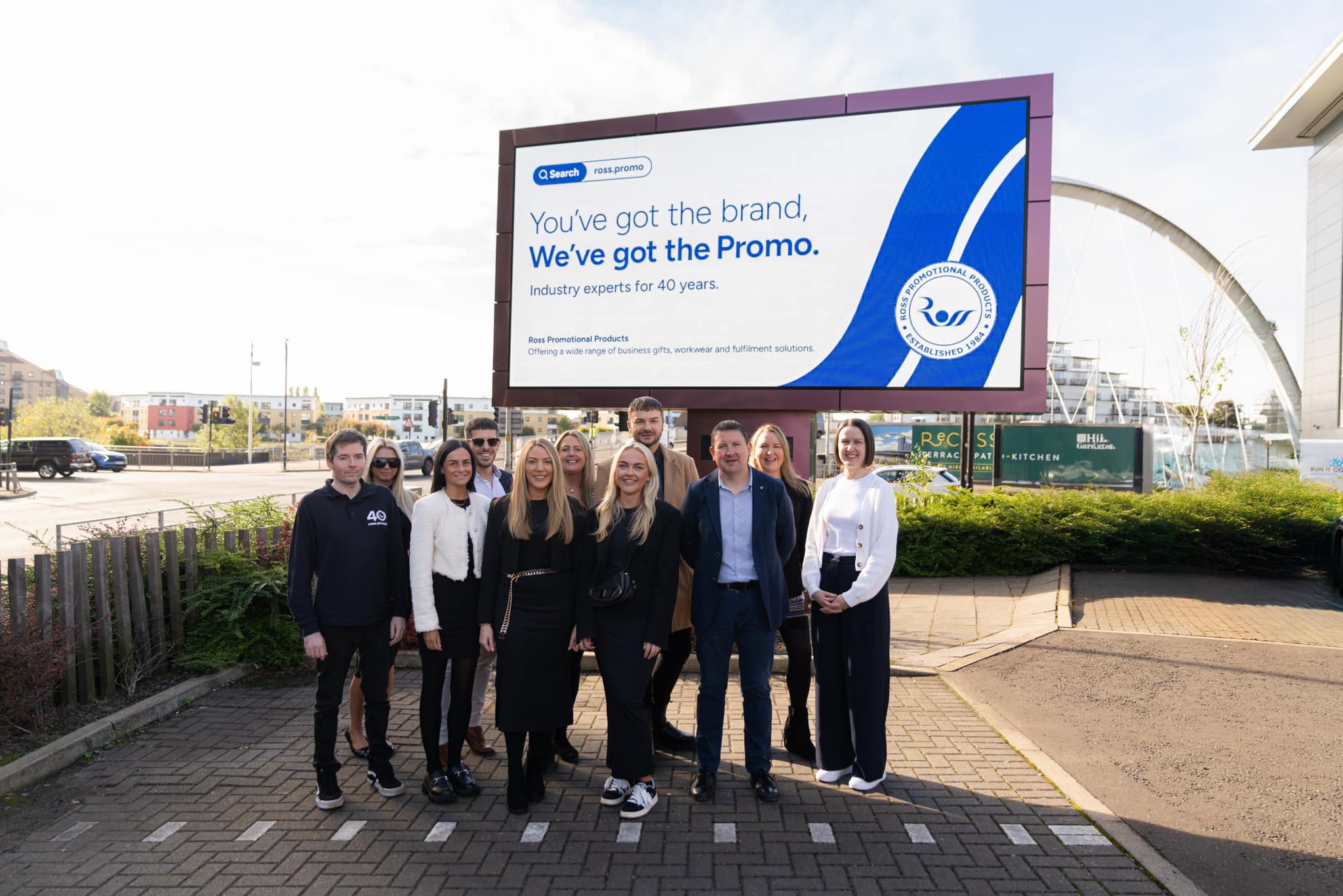 Ross Promotional team in Glasgow